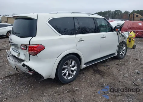2012 Infiniti Qx56 from USA, damaged, VIN JN8AZ2NF9C9515571